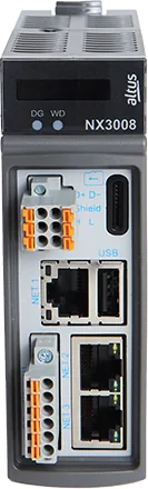 CPU Altus Nexto NX3008 com portas Ethernet, para CLP modular